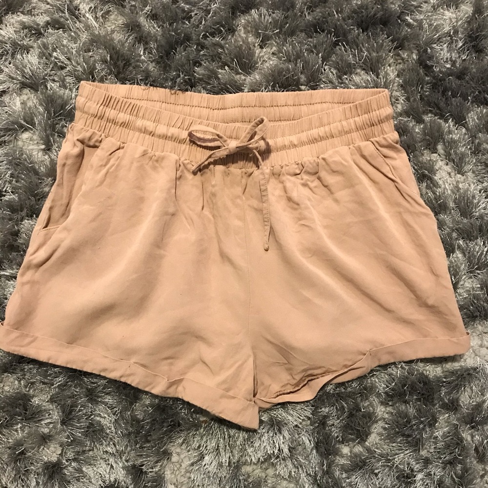 Beige Romper Shorts from Forever 21!